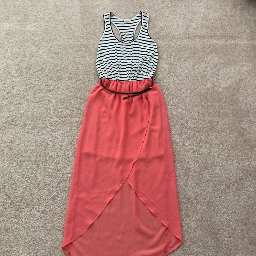 PacSun midi dress with belt